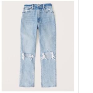 Abercrombie & Fitch the 90’s Straight Ultra High Rise Jeans size 29.